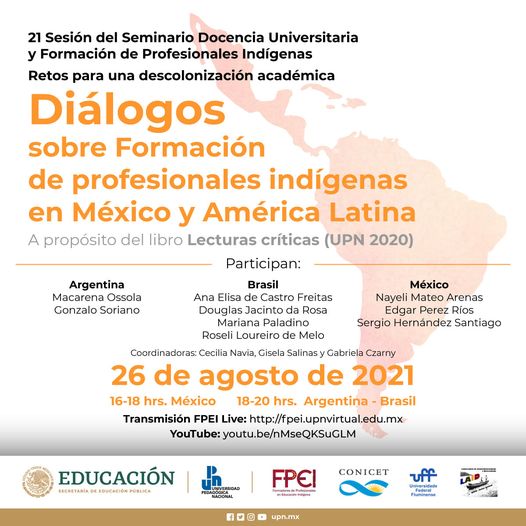 Diálogos sobre formación de profesionales indígenas