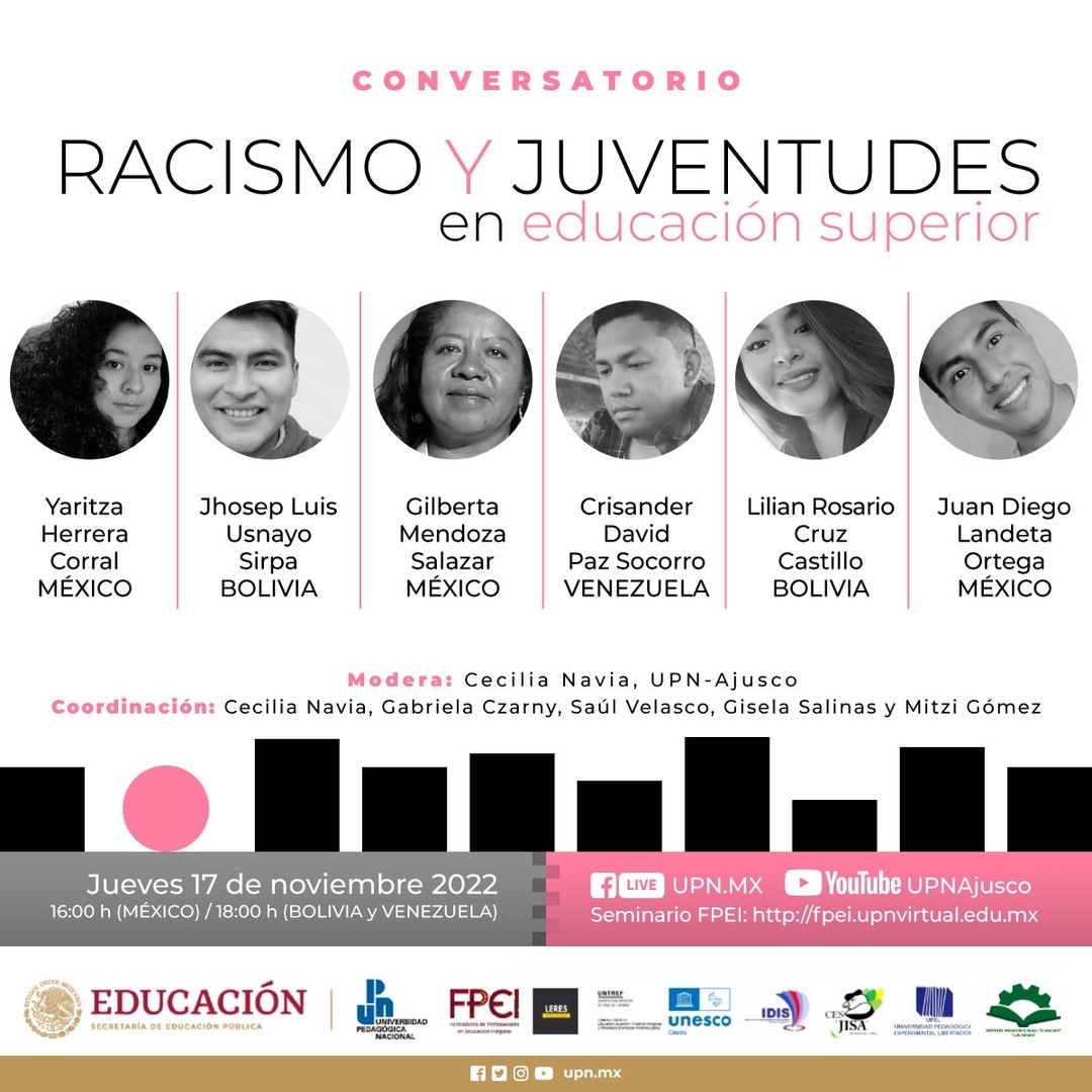 Conversatorio Racismo y Juventudes