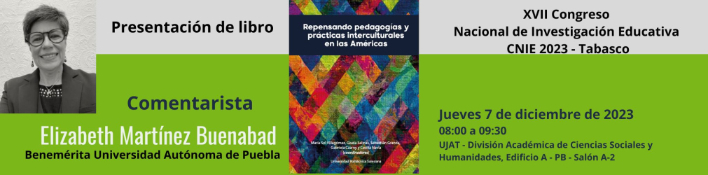 Presentación de libro Repensando prácticas y pedagogías interculturales en las Américas